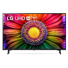 LG 43UR80003LJ, 43" 4K UltraHD TV 4K (3840 x 2160), DVB-T2/C/S2, webOS 23 Smart TV, ThinQ AI, a5 AI Processor 4K Gen6, WiFi, HDR10 pro, HLG, ALLM/HGiG, 4K Upscaling, AI Sound, Voice Control, AirPlay, Quick Card, HDMI eARC, CI, LAN, USB, Bluetooth, 2 Pol LG 43UR80003LJ, 43" 4K UltraHD TV 4K (3840 x 2160), DVB-T2/C/S2, webOS 23 Smart TV, ThinQ AI, a5 AI Processor 4K Gen6, WiFi, HDR10 pro, HLG, ALLM/HGiG, 4K Upscaling, AI Sound, Voice Control, AirPlay, Quick Card, HDMI eARC, CI, LAN, USB, Bluetooth, 2 Pol