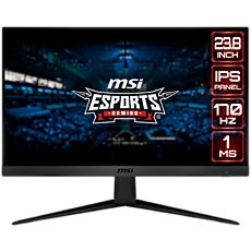 MSI G2412 Gaming Monitor, 23.8" 170Hz, FHD (1920x1080) 16:9, IPS Anti-glare, 1ms, 250nits, 1100:1, 178°/178°, Adaptive Sync, Adjustable Stand, 1x DP, 2x HDMI, 3Y Warranty MSI G2412 Gaming Monitor, 23.8" 170Hz, FHD (1920x1080) 16:9, IPS Anti-glare, 1ms, 250nits, 1100:1, 178°/178°, Adaptive Sync, Adjustable Stand, 1x DP, 2x HDMI, 3Y Warranty