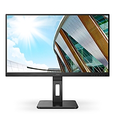 AOC Q27P2Q, 27" IPS WLED, 2560x1440@75Hz, 4ms GtG, 300cd m2, 1000:1, DCR 50M:1, FlickerFree, Low Blue Light, 2Wx2, Tilt, Height Adjust, Pivot, Swivel, D-SUB, HDMI, DP, USB hub AOC Q27P2Q, 27" IPS WLED, 2560x1440@75Hz, 4ms GtG, 300cd m2, 1000:1, DCR 50M:1, FlickerFree, Low Blue Light, 2Wx2, Tilt, Height Adjust, Pivot, Swivel, D-SUB, HDMI, DP, USB hub