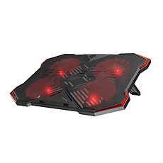 Genesis Laptop Cooling Pad Oxid 260 15.6-17.3 4 Fans, Led Light, 2 Usb