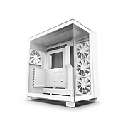 Кутия NZXT H9 Flow Matte White - Middle Tower