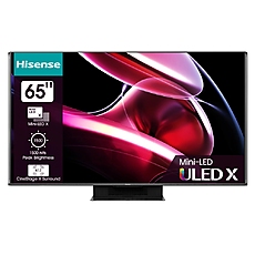 Hisense 65" UXKQ, 4K Ultra HD 3840x2160, ULED X, FALD, Quantum Dot, 144Hz, IPS, HDR 10+, HLG, Dolby Vision IQ, Dolby Atmos, Smart TV, WiFi 6E, WiFi Direct, BT, Anyview Cast, 4xHDMI, 2xUSB, LAN, CI+, DVB-T2/C/S2, Black Hisense 65" UXKQ, 4K Ultra HD 3840x2160, ULED X, FALD, Quantum Dot, 144Hz, IPS, HDR 10+, HLG, Dolby Vision IQ, Dolby Atmos, Smart TV, WiFi 6E, WiFi Direct, BT, Anyview Cast, 4xHDMI, 2xUSB, LAN, CI+, DVB-T2/C/S2, Black