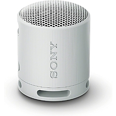 Sony SRS-XB100 Portable Bluetooth Speaker, Light Grey