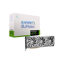 MSI RTX4070 GAM X SLIM WHI 12G