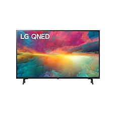 LG 43QNED753RA, 43" 4K QNED (Quantum Dot NanoCell), UHD (3840x2160), DVB-T2/C/S2, a5 AI Processor, HDR 10 PRO, webOS Smart TV, ThinQ AI, 4K Upscaling, HGiG, WiFi, AI Sound Pro, Bluetooth, eARC (HDMI 2), CI, Miracast, AirPlay 2, Two Pole stand, Black LG 43QNED753RA, 43" 4K QNED (Quantum Dot NanoCell), UHD (3840x2160), DVB-T2/C/S2, a5 AI Processor, HDR 10 PRO, webOS Smart TV, ThinQ AI, 4K Upscaling, HGiG, WiFi, AI Sound Pro, Bluetooth, eARC (HDMI 2), CI, Miracast, AirPlay 2, Two Pole stand, Black