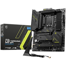 MSI MAG Z790 TOMAHAWK MAX WIFI, ATX, Socket LGA 1700, Dual Channel DDR5 7800+(OC)MHz, 2x PCIe x16 slots, 4x M.2 slots, 1x HDMI, 1x DP, 2x USB 3.2 Gen1, 1x USB 3.2 Gen2, 4x USB 2.0, Type-C, 7.1 HD Audio, 2.5Gbps LAN MSI MAG Z790 TOMAHAWK MAX WIFI, ATX, Socket LGA 1700, Dual Channel DDR5 7800+(OC)MHz, 2x PCIe x16 slots, 4x M.2 slots, 1x HDMI, 1x DP, 2x USB 3.2 Gen1, 1x USB 3.2 Gen2, 4x USB 2.0, Type-C, 7.1 HD Audio, 2.5Gbps LAN