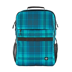 HP Campus XL Tartan plaid Backpack, up to 16.1"