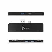 Докинг станция j5create LTRADRIVEMINIDOCK JCD324, За Surface Pro 7