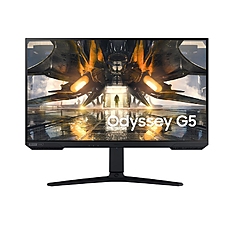 Samsung 27AG520 27" Odyssey G5, IPS, 165 Hz, 1 ms (MPRT), 400 cd/m2, 2560x1440, Mega DCR, AMD FreeSync Premium, Display Port, HDMI, Black Samsung 27AG520 27" Odyssey G5, IPS, 165 Hz, 1 ms (MPRT), 400 cd/m2, 2560x1440, Mega DCR, AMD FreeSync Premium, Display Port, HDMI, Black