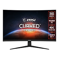 MSI G321CU, 31.5", 144Hz, UHD 3840x2160, Curve 1500R, FreeSync Premium, 300 Nits, VA, 3000:1, 2x HDMI 2.1, 1x DP, 1x Type-C (DP alt.) w PD 15W, PIP and PBP, Night Vision, Anti-Flicker, Less Blue Light, VESA 100, TILT, 9S6-3DC51A-001 MSI G321CU, 31.5", 144Hz, UHD 3840x2160, Curve 1500R, FreeSync Premium, 300 Nits, VA, 3000:1, 2x HDMI 2.1, 1x DP, 1x Type-C (DP alt.) w PD 15W, PIP and PBP, Night Vision, Anti-Flicker, Less Blue Light, VESA 100, TILT, 9S6-3DC51A-001
