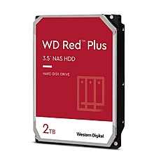 Western Digital Red 2TB Plus ( 3.5", 128MB, 5400 RPM, SATA 6Gb/s )