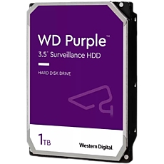 HDD AV WD Purple (3.5'', 1TB, 64MB, 5400 RPM, SATA 6 Gb/s)