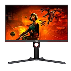 AOC U27G3X/BK, 27" IPS WLED, 3840x2160@160Hz, 1ms GtG, 1ms MPRT, 400cd m/2, 1000:1, DCR 80M:1, Adaptive Sync, FlickerFree, Low Blue Light, Tilt, Height Adjust, Pivot, Swivel, 2xHDMI, DP AOC U27G3X/BK, 27" IPS WLED, 3840x2160@160Hz, 1ms GtG, 1ms MPRT, 400cd m/2, 1000:1, DCR 80M:1, Adaptive Sync, FlickerFree, Low Blue Light, Tilt, Height Adjust, Pivot, Swivel, 2xHDMI, DP