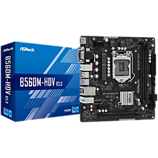 ASROCK Main Board Desktop B560M-HDV (S1200, 2x DDR4, 1x PCIe 4.0 x16, 1x PCIe 3.0 x1, 4x SATA3, GLAN, 1x VGA, 1x DVI, 1x HDMI, 4x USB 3.2, 6x USB 2.0) mATX ASROCK Main Board Desktop B560M-HDV (S1200, 2x DDR4, 1x PCIe 4.0 x16, 1x PCIe 3.0 x1, 4x SATA3, GLAN, 1x VGA, 1x DVI, 1x HDMI, 4x USB 3.2, 6x USB 2.0) mATX