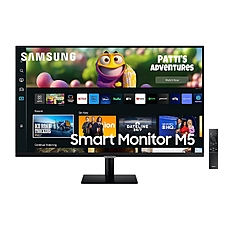 Samsung 27CM500, 27" VA LED, SMART, 60 Hz, 4 ms GTG, 1920x1080, 250 cd/m2, 3000:1, HDR 10, Eye Saver, Flicker Free, Auto Source Switch+, 2xUSB 2.0, 2xHDMI 1.4, Wi-Fi 5, Bluetooth 4.2, Speakers, 178°/178°, Black