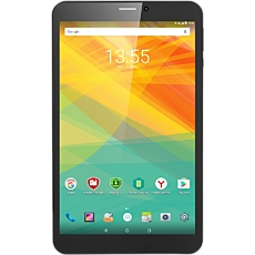 Prestigio Wize 3418 4G, 8''(800*1280)IPS display, Single SIM, Android 6.0, up to 1.1GHz 64-bit quad core, 1GB DDR, 8GB Flash, 0.3MP Front + 2.0MP rear camera, 4200mAh battery, color/Black