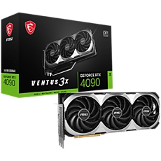 MSI Video Card Nvidia GeForce RTX 4090 VENTUS 3X E 24G OC, 24GB GDDR6X, 384-bit, 21 Gbps Effective Memory Clock, 2550 MHz Boost, 16384 CUDA Cores, 2 x DP v1.4a, 2 x HDMI 2.1a, 1 x 16-pin RAY TRACING, Triple Fan, 850W Recommended PSU, 3Y MSI Video Card Nvidia GeForce RTX 4090 VENTUS 3X E 24G OC, 24GB GDDR6X, 384-bit, 21 Gbps Effective Memory Clock, 2550 MHz Boost, 16384 CUDA Cores, 2 x DP v1.4a, 2 x HDMI 2.1a, 1 x 16-pin RAY TRACING, Triple Fan, 850W Recommended PSU, 3Y