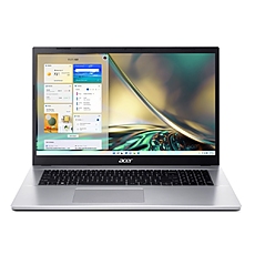 Acer Aspire 3, A317-54-32TL, Core i3 1215U, (up to 4.40Ghz, 10MB), 17.3" FHD (1920x1080) IPS SlimBezel AG, 1*8GB DDR4, 512GB SSD PCIe, Intel UMA Graphics,Cam&Mic, 802.11ac + BT, No OS, Silver Acer Aspire 3, A317-54-32TL, Core i3 1215U, (up to 4.40Ghz, 10MB), 17.3" FHD (1920x1080) IPS SlimBezel AG, 1*8GB DDR4, 512GB SSD PCIe, Intel UMA Graphics,Cam&Mic, 802.11ac + BT, No OS, Silver