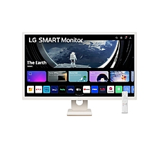 LG 32SR50F-W, 31.5" IPS Smart webOS23, Anti-Glare, 8ms, 1200:1, 250cd/m, sRGB 99%, FHD 1920x1080, HDR 10, HDMI, USB, Wi-Fi B/in, AirPlay 2,  Speacers 5W x 2, Tilt, White