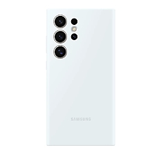 Samsung S24 Ultra Silicone Case White