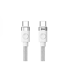 Orico кабел Cable USB C-to-C PD 60W Charging 1.0m White - CDX-60CC-WH
