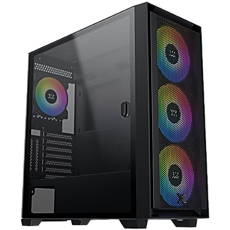 Xigmatek Anubis Pro 4FX EN40788, E-ATX/ATX/M-ATX/MINI ITX, 1x USB 3.0, 2x USB 2.0, HD Audio, Left Magnetic TG, 3PCS 140mm X40A & 1PC 120mm X20A & Galaxy II Fan Control Box & Remote