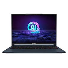 MSI Stealth 16 AI Studio A1VGG, Intel Core Ultra 9 185H (16C/22T, 24 MB, Max Turbo 5.1 GHz), 16" 16:10 QHD+(2560x1600), 240Hz, 100% DCI-P3 IPS, RTX 4070 8GB GDDR6 (Up to 1980MHz), 32GB DDR5 (2x16), 2TB NVMe Gen4x4 SSD, Per-Key RGB KBD, Star Blue, 1.99 kg MSI Stealth 16 AI Studio A1VGG, Intel Core Ultra 9 185H (16C/22T, 24 MB, Max Turbo 5.1 GHz), 16" 16:10 QHD+(2560x1600), 240Hz, 100% DCI-P3 IPS, RTX 4070 8GB GDDR6 (Up to 1980MHz), 32GB DDR5 (2x16), 2TB NVMe Gen4x4 SSD, Per-Key RGB KBD, Star Blue, 1.99 kg