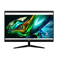 Acer Aspire C24-1800 23.8" FHD AiO, Intel Core i3-1305U (up to 4.50GHz, 10MB), 16GB DDR4, 512GB SSD, Free 2.5" HDD, no DVD, Intel UHD Graphics, HDMI, 3xUSB 3.2, USB C, USB 2.0, RJ-45, WiFi AX & BT, HD Cam + mic., KBD& Mouse USB, Tilt, NO OS, 2Y Acer Aspire C24-1800 23.8" FHD AiO, Intel Core i3-1305U (up to 4.50GHz, 10MB), 16GB DDR4, 512GB SSD, Free 2.5" HDD, no DVD, Intel UHD Graphics, HDMI, 3xUSB 3.2, USB C, USB 2.0, RJ-45, WiFi AX & BT, HD Cam + mic., KBD& Mouse USB, Tilt, NO OS, 2Y
