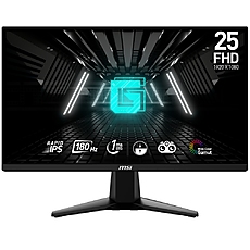 MSI G255F, 24.5", Rapid IPS, 180Hz, 1ms, 1920x1080 FHD, Anti-glare, Adaptive-sync, Night Vision, Frameless, Anti-Flicker, Less Blue Light, 300 nits, 1000:1, 100M:1, 1x Display Port (1.2a), 2x HDMI (2.0b), Headphone out, Tilt, FRAMELESS, 9S6-3BC01M-002 MSI G255F, 24.5", Rapid IPS, 180Hz, 1ms, 1920x1080 FHD, Anti-glare, Adaptive-sync, Night Vision, Frameless, Anti-Flicker, Less Blue Light, 300 nits, 1000:1, 100M:1, 1x Display Port (1.2a), 2x HDMI (2.0b), Headphone out, Tilt, FRAMELESS, 9S6-3BC01M-002