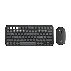 Logitech Pebble 2 Combo - TONAL GRAPHITE - US INT'L - 2.4GHZ/BT - N/A - INTNL-973 - UNIVERSAL