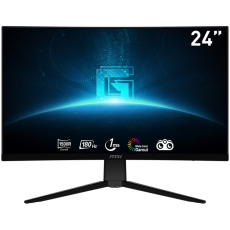 MSI G2422C Curved Gaming Monitor, 24" 180Hz, FHD (1920x1080) 16:9, VA Anti-glare, 1500R curve, 1ms, 250nits, 3000:1, 178°/178°, Adaptive Sync, Adjustable Stand, 1x DP, 2x HDMI, 1xEarphone out, 3Y Warranty MSI G2422C Curved Gaming Monitor, 24" 180Hz, FHD (1920x1080) 16:9, VA Anti-glare, 1500R curve, 1ms, 250nits, 3000:1, 178°/178°, Adaptive Sync, Adjustable Stand, 1x DP, 2x HDMI, 1xEarphone out, 3Y Warranty