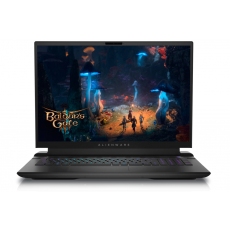 Dell Alienware m18 R2, Intel Core i7 14700HX (20-Core, 33MB L3 Cache, up to 5.5GHz), 18" QHD+ (2560x1600) 165Hz, 3ms, FHD IR Cam, 32 GB: 2x16 GB, DDR5, 5600 MT/s, 1TB, M.2, PCIe NVMe SSD, RTX 4070 8GB GDDR6, Wifi 7 , BT, Win11 Pro, Dark Metallic Moon Dell Alienware m18 R2, Intel Core i7 14700HX (20-Core, 33MB L3 Cache, up to 5.5GHz), 18" QHD+ (2560x1600) 165Hz, 3ms, FHD IR Cam, 32 GB: 2x16 GB, DDR5, 5600 MT/s, 1TB, M.2, PCIe NVMe SSD, RTX 4070 8GB GDDR6, Wifi 7 , BT, Win11 Pro, Dark Metallic Moon