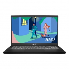 MSI Modern 15 B12MO, 15.6" FHD (1920x1080), 60Hz, IPS-Level, i5-1235U (10C/12T, up to 4.40 GHz, 12 MB), 16GB Onboard DDR4 3200MHz, 512GB NVMe PCIe Gen3x4 SSD, Iris Xe Graphics, WiFi 6, NO OS, (fTPM) 2.0, Single backlight KBD (White), Classic Black, 1.7 k MSI Modern 15 B12MO, 15.6" FHD (1920x1080), 60Hz, IPS-Level, i5-1235U (10C/12T, up to 4.40 GHz, 12 MB), 16GB Onboard DDR4 3200MHz, 512GB NVMe PCIe Gen3x4 SSD, Iris Xe Graphics, WiFi 6, NO OS, (fTPM) 2.0, Single backlight KBD (White), Classic Black, 1.7 k
