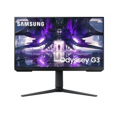 Samsung 24G30A 24" Odyssey G3, VA, 144 Hz, 1 ms (MPRT), 250 cd/m2, 3000: 1, 1920x1080, Mega DCR, AMD FreeSync Premium, Display Port, HDMI, Black Samsung 24G30A 24" Odyssey G3, VA, 144 Hz, 1 ms (MPRT), 250 cd/m2, 3000: 1, 1920x1080, Mega DCR, AMD FreeSync Premium, Display Port, HDMI, Black