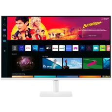 Monitor LED Samsung LS32BM701UPXEN Smart M70B White, 32" UHD FLAT 16:9 (3840x2160) VA 60Hz, 300 cd/гЋЎ, 3000:1, HDR10, 4ms(GTG), 178/178, 2xHDMI, 2xUSB 2.0 1xUSB-C, 2x5W Speakers, Tilt, Remote, VESA 100x100, 2Y Monitor LED Samsung LS32BM701UPXEN Smart M70B White, 32" UHD FLAT 16:9 (3840x2160) VA 60Hz, 300 cd/гЋЎ, 3000:1, HDR10, 4ms(GTG), 178/178, 2xHDMI, 2xUSB 2.0 1xUSB-C, 2x5W Speakers, Tilt, Remote, VESA 100x100, 2Y