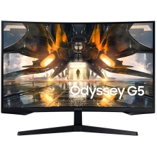 Monitor LED Samsung LS32CG552EUXEN Odyssey G55C, 32" WQHD Curved 1000R 16:9 (2560x1440) VA 165Hz, 300 cd/гЋЎ, 2500:1, HDR10, 1ms (MPRT), 178/178, FS, 1xDP 1xHDMI, 3.5 Jack, Tilt, VESA 75x75, 2Y Monitor LED Samsung LS32CG552EUXEN Odyssey G55C, 32" WQHD Curved 1000R 16:9 (2560x1440) VA 165Hz, 300 cd/гЋЎ, 2500:1, HDR10, 1ms (MPRT), 178/178, FS, 1xDP 1xHDMI, 3.5 Jack, Tilt, VESA 75x75, 2Y