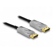 Оптичен кабел Delock, Активен, DisplayPort 1.4 8K, 50 m