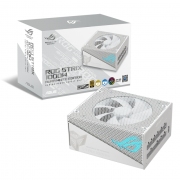 Захранващ блок ASUS ROG Strix 1000W 80+ Gold Aura White Edition, ATX 3.0, PCIe 5.0 Ready