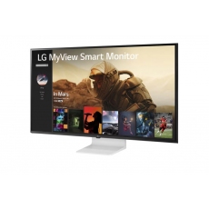LG 43SQ700S-W, 42.5" IPS Smart webOS, ThinQ, 5ms, 1200:1, 300cd/m, 4K UHD (3840x2160) AG, HDR 10, DCI-P3 80%, HDMI, USB, USB Type-C, PD 65W, Wi-Fi B/in, AirPlay 2, Virtual surround, Speacers 10W x 2, LAN, Bluetooth Tilt, Black LG 43SQ700S-W, 42.5" IPS Smart webOS, ThinQ, 5ms, 1200:1, 300cd/m, 4K UHD (3840x2160) AG, HDR 10, DCI-P3 80%, HDMI, USB, USB Type-C, PD 65W, Wi-Fi B/in, AirPlay 2, Virtual surround, Speacers 10W x 2, LAN, Bluetooth Tilt, Black