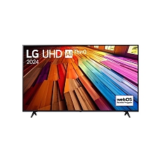 LG 50UT80003LA, 50" 4K UltraHD TV 4K (3840 x 2160), DVB-T2/C/S2, webOS 24 Smart TV, ThinQ AI, Alpha 5 AI 4K Gen7, WiFi, HDR10 pro, HLG, ALLM/HGiG, AI Upscaling, AI Sound(Virtual 9.1.2 Up-mix), AirPlay, Quick Card, HDMI eARC, CI, LAN, USB, Bluetooth, 2 Po LG 50UT80003LA, 50" 4K UltraHD TV 4K (3840 x 2160), DVB-T2/C/S2, webOS 24 Smart TV, ThinQ AI, Alpha 5 AI 4K Gen7, WiFi, HDR10 pro, HLG, ALLM/HGiG, AI Upscaling, AI Sound(Virtual 9.1.2 Up-mix), AirPlay, Quick Card, HDMI eARC, CI, LAN, USB, Bluetooth, 2 Po