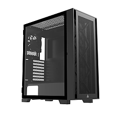 Montech кутия AIR 1000 LITE, Mid-tower Case, TG, 3x120mm Fans, Black