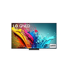 LG 75QNED86T3A, 75" 4K QNED HDR Smart TV, 3840x2160, DVB-T2/C/S2, Alpha 8 AI 4K Gen7, 120Hz, HDR 10 PRO, webOS 24 ThinQ, 4K Upscaling, FreeSync, WiFi 5, Multi View, Bluetooth 5.1, AirPlay 2, LAN, CI, HDMI, SPDIF, Crescent Stand, Silver LG 75QNED86T3A, 75" 4K QNED HDR Smart TV, 3840x2160, DVB-T2/C/S2, Alpha 8 AI 4K Gen7, 120Hz, HDR 10 PRO, webOS 24 ThinQ, 4K Upscaling, FreeSync, WiFi 5, Multi View, Bluetooth 5.1, AirPlay 2, LAN, CI, HDMI, SPDIF, Crescent Stand, Silver