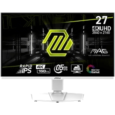 MSI MAG 274URFW Gaming Monitor, 27" 160Hz, 4K UHD (3840x2160) 16:9, Rapid IPS Anti-glare, 0.5ms, 400nits, 1000:1, 178°/178°, FreeSync Premium, Adjustable Stand, 1x DP, 2x HDMI, 1x Type-C, 3Y Warranty MSI MAG 274URFW Gaming Monitor, 27" 160Hz, 4K UHD (3840x2160) 16:9, Rapid IPS Anti-glare, 0.5ms, 400nits, 1000:1, 178°/178°, FreeSync Premium, Adjustable Stand, 1x DP, 2x HDMI, 1x Type-C, 3Y Warranty