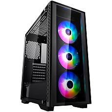 Корпус DEEPCOOL MATREXX 50 ADD-RGB 3F [DP-ATX-MATREXX50-AR-3F-US] черный [Mid-Tower, E-ATX, Micro-ATX, Mini-ITX, Standard-ATX, USB 2.0 Type-A, USB 3.2 Gen1 Type-A] [Midi-Tower, E-ATX, Micro-ATX, Mini-ITX, Standard-ATX