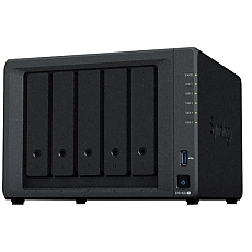 Synology DiskStation DS1522+,Tower, 5-Bay 3.5'' SATA HDD/SSD,2 x M.2 2280 NVMe SSD, CPU AMD Ryzen™ R1600 dual-core (4-thread) 2.6 GHz, max. boost clock up to 3.1 GHz, 8GB DDR4 ECC SODIMM, 4 x 1Gbe, 2xUSB 3.2, 2 x eSATA, 2.7 kg, 3y Synology DiskStation DS1522+,Tower, 5-Bay 3.5'' SATA HDD/SSD,2 x M.2 2280 NVMe SSD, CPU AMD Ryzen™ R1600 dual-core (4-thread) 2.6 GHz, max. boost clock up to 3.1 GHz, 8GB DDR4 ECC SODIMM, 4 x 1Gbe, 2xUSB 3.2, 2 x eSATA, 2.7 kg, 3y