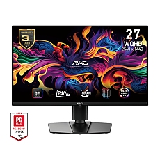 MSI MAG 271QPX QD-OLED E2, 26.5", 240Hz, 0.03ms, WQHD 2560x1440, FreeSync Premium Pro, Oled Care 2.0, Fanless with Graphene, ClearMR 13000, HDR, 250 nits, 1500000:1, 100M;1, DP, 2x HDMI (2.1), Type-C (DP alt. PD 15W), Adj.Stand 110mm, 9S6-3CD89T-023 MSI MAG 271QPX QD-OLED E2, 26.5", 240Hz, 0.03ms, WQHD 2560x1440, FreeSync Premium Pro, Oled Care 2.0, Fanless with Graphene, ClearMR 13000, HDR, 250 nits, 1500000:1, 100M;1, DP, 2x HDMI (2.1), Type-C (DP alt. PD 15W), Adj.Stand 110mm, 9S6-3CD89T-023