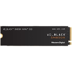SSD WD Black SN850X 1TB M.2 2280 PCIe Gen4 x4 NVMe, Read/Write: 7300/6300 MBps, IOPS 800K/1100K, TBW: 600