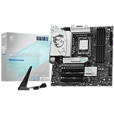 MSI PRO B860M GAMING PLUS WIFI, mATX, LGA 1851, 4x DDR5 Dual Channel DDR5 up to 8600(OC)MHz, 4x PCIe x16 slot, 3x M.2 slot, 2x USB 2.0, 2x USB 5Gbps, 1x USB 10Gbps, 1x USB 5Gbps Type-C, HDMI, DP, 7.1 HD Audio, 5G LAN, WiFi, BT, 3Y MSI PRO B860M GAMING PLUS WIFI, mATX, LGA 1851, 4x DDR5 Dual Channel DDR5 up to 8600(OC)MHz, 4x PCIe x16 slot, 3x M.2 slot, 2x USB 2.0, 2x USB 5Gbps, 1x USB 10Gbps, 1x USB 5Gbps Type-C, HDMI, DP, 7.1 HD Audio, 5G LAN, WiFi, BT, 3Y