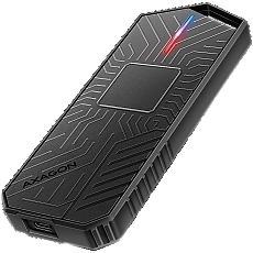 AXAGON EEM2-GAM USB-C 3.2 Gen 2 10Gbps - M.2 NVMe/SATA SSD GAME 30-80mm ALU box