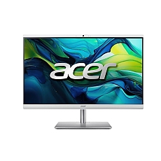 Acer Aspire C27-195ES, 27" FHD(1920x1080) non touch, Intel Core Ultra 5 125U (up to 4.30GHz, 12MB ),1*16GB DDR5, 512 GB PCI-e SSD + M.2 free slot, no DVD, Intel Graphics, Kbd & Mouse Wireless, RJ-45, WiFi AX & BT, Height Adj., No OS, 2Y Warranty Acer Aspire C27-195ES, 27" FHD(1920x1080) non touch, Intel Core Ultra 5 125U (up to 4.30GHz, 12MB ),1*16GB DDR5, 512 GB PCI-e SSD + M.2 free slot, no DVD, Intel Graphics, Kbd & Mouse Wireless, RJ-45, WiFi AX & BT, Height Adj., No OS, 2Y Warranty
